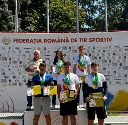 CSU Oradea, 27 de medalii la naționalele de tir sportiv - juniori III și II