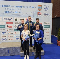 Bucsias Levente, bronz cu naţionala României la CE din Croaţia