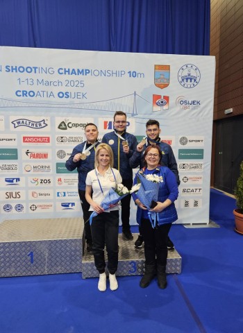 Bucsias Levente, bronz cu naţionala României la CE din Croaţia