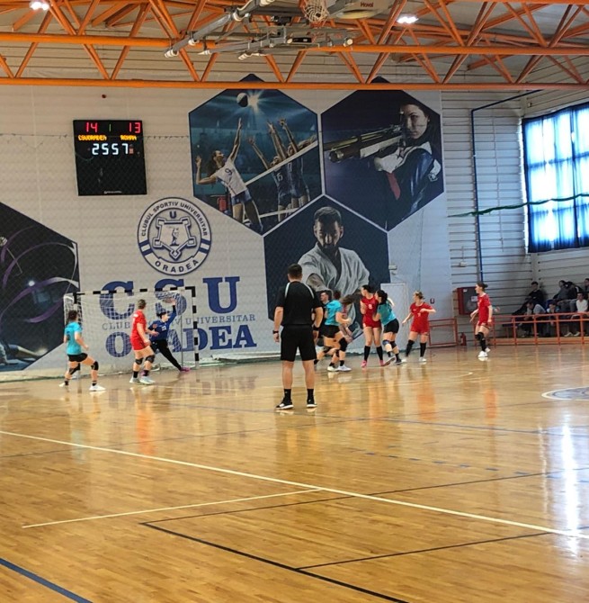 Încă un succes pentru CSU Oradea în Play-off