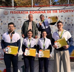 CSU Oradea, cinci medalii la nationalele de glonț-seniori