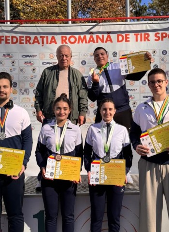 CSU Oradea, cinci medalii la nationalele de glonț-seniori