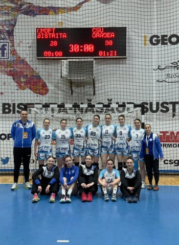 CSU Oradea și-a luat revanșa în fața celor de la CNOPT Bistrița