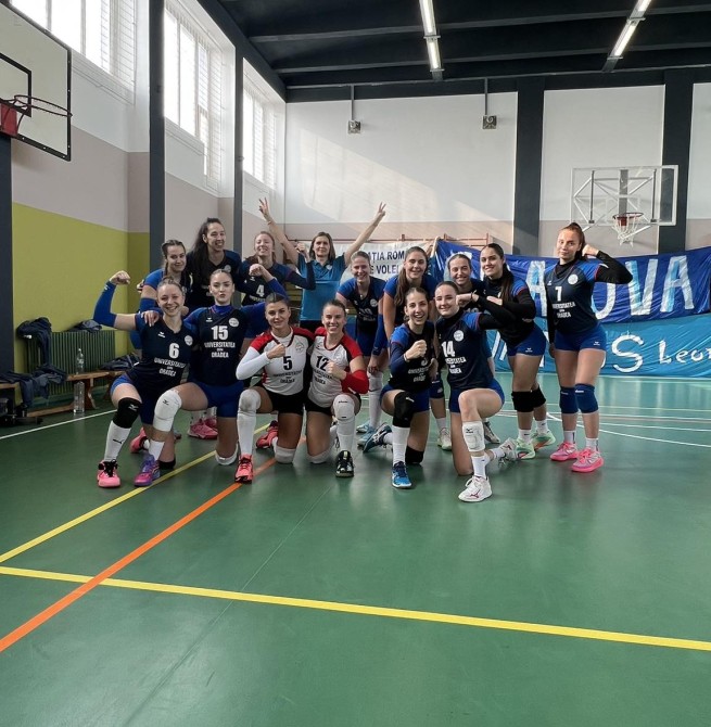 Voleibalistele de la CSU Oradea câștigă la Craiova și Tg. Jiu