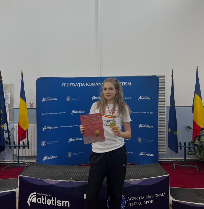 Aur și argint pentru CSU Oradea la naționalele de atletism U18