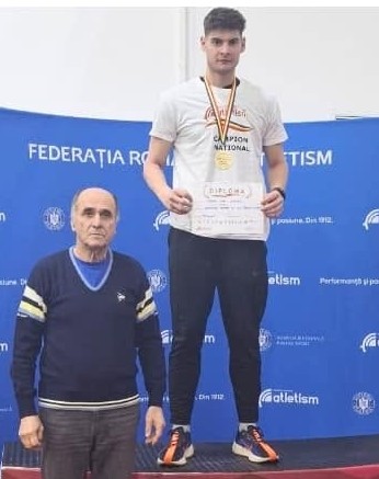 Răzvan Nicoară, locul II la Internaționalele României de atletism
