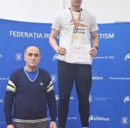 Răzvan Nicoară, locul II la Internaționalele României de atletism