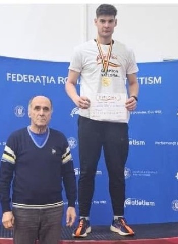 Răzvan Nicoară, locul II la Internaționalele României de atletism