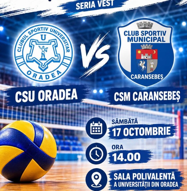 Weekend plin pentru secțiile cu jocuri de echipă ale CSU Oradea